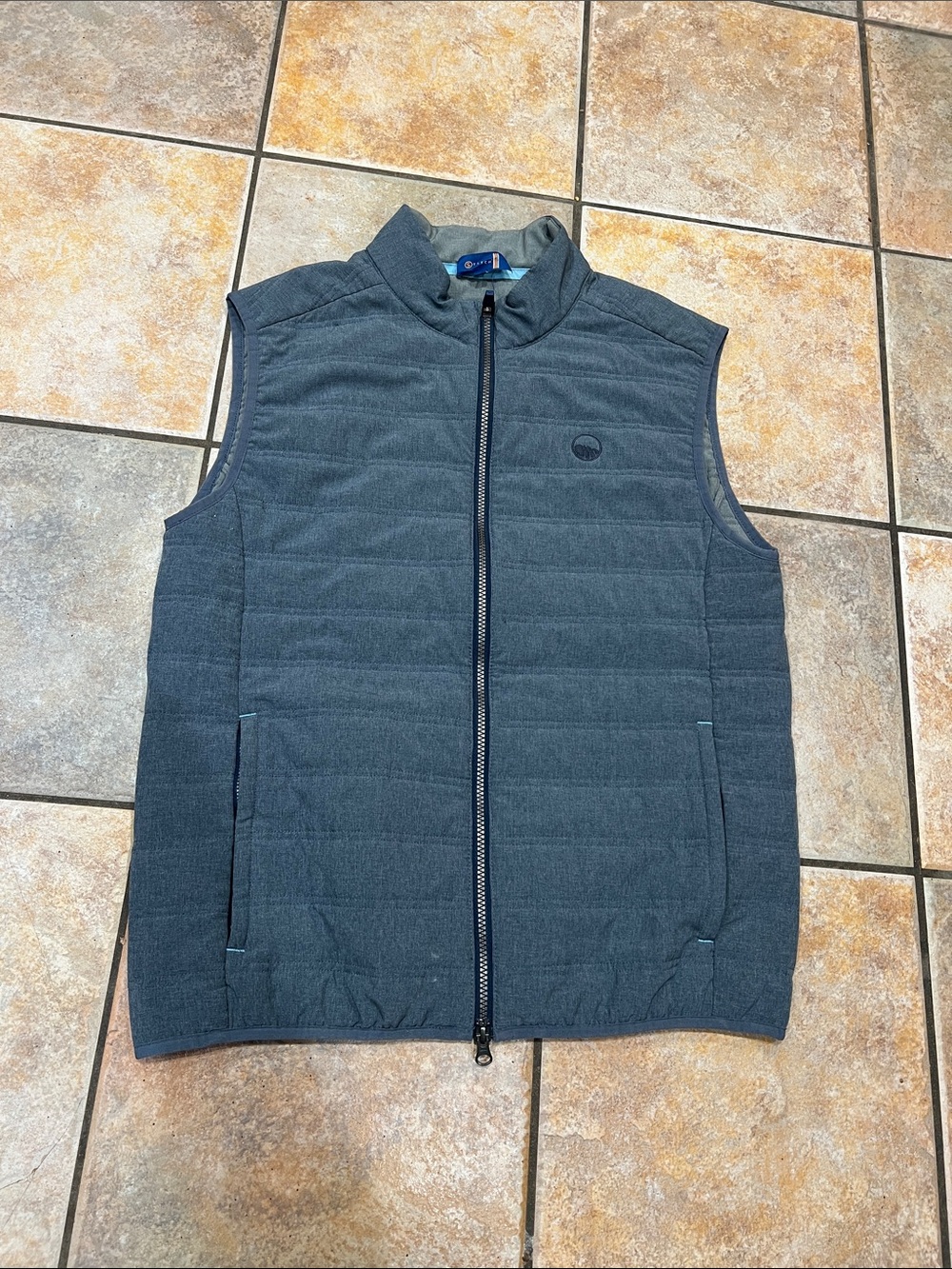 Mens stitch vest